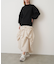 ELENDEEK　FORM SLEEVE OVER KNIT