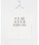デザインロゴプリントTシャツ