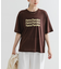 シアープリントカラーTシャツ