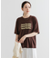 シアープリントカラーTシャツ
