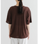 シアープリントカラーTシャツ