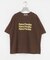 シアープリントカラーTシャツ