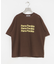 シアープリントカラーTシャツ