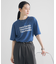 シアープリントカラーTシャツ