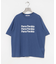 シアープリントカラーTシャツ