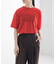 シアープリントカラーTシャツ