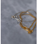 SMELLY so’　double chain bracelet