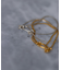 SMELLY so’　double chain bracelet