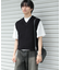 アゼアミクロップドニットベスト