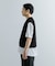 アゼアミクロップドニットベスト