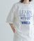 ロゴプリントルーズTシャツ