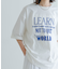 ロゴプリントルーズTシャツ