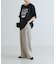 ロゴプリントルーズTシャツ