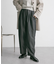 コクーンシルエットパンツ