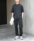 FORK&SPOON　TEC LINEN T-SHIRTS