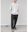 FORK&SPOON　TEC LINEN T-SHIRTS