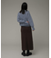 『洗濯可』ラメニットリブロングスカート