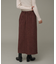 チェックIラインスカート