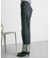 ターンアップストレートデニム