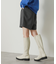 トラックソールロングブーツ