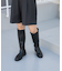 トラックソールロングブーツ