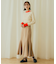 サイドペプラムマーメイドスカート