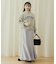 サイドペプラムマーメイドスカート