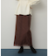 オーガンジーレイヤードスカート