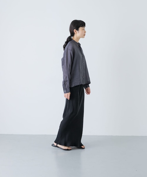 新品タグ付　かぐれ　ラミースタンドカラースタンドシャツ　アーバンリサーチドアーズ URBAN RESEARCH DOORS（アーバンリサーチドアーズ）の「ラミー