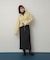 フロントジップアイラインスカート