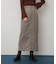 フロントジップアイラインスカート