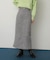 フロントジップアイラインスカート