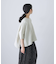 リネンクルーネックハーフスリーブ