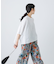 リネンクルーネックハーフスリーブ