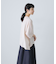 リネンクルーネックハーフスリーブ