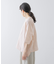 リネンクルーネックハーフスリーブ