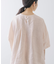 リネンクルーネックハーフスリーブ