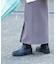厚底サイドゴアラバーブーツ