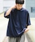 『UR TECH』ワイドヘンリーネックTシャツ