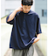 『UR TECH』ワイドヘンリーネックTシャツ