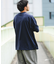 『UR TECH』ワイドヘンリーネックTシャツ