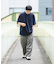 『UR TECH』ワイドヘンリーネックTシャツ