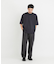 『UR TECH』ワイドヘンリーネックTシャツ