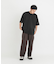 『UR TECH』ワイドヘンリーネックTシャツ