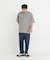 『UR TECH』ワイドヘンリーネックTシャツ
