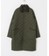 Barbour　long quilted jacket