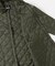 Barbour　long quilted jacket