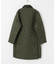 Barbour　long quilted jacket