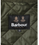 Barbour　long quilted jacket