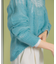 メッシュネックニット
